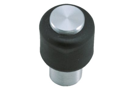 Manico per pomello per mobili morbidi di alta qualità in lega di alluminio ed elastomero, finitura: nero, 25 mm (1"), FS-06-S. Pomello maniglia elastico in alluminio e gomma per cassetto, anta del mobile, mobile da cucina e molto altro, di Sugatsune / LAM - immagine 3