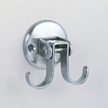 Gancio girevole e orientabile di alta qualità in acciaio inox V2A per il montaggio a parete e a soffitto. Gancio in acciaio inossidabile RF-U50 di Sugatsune / LAMP® (Giappone) - immagine 3