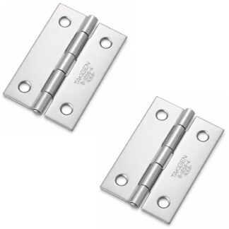 2 pezzi di cerniera avvitata di alta qualità, B-1059-4, dimensioni: 51 mm, di TAKIGEN, capacità di carico: 6,7 kg (15 lbs). Immagine del prodotto