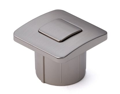Chiusura a scatto di alta qualità con funzione di impugnatura, in ottone, superficie: nichelato, satinato opaco, versione: quadrato, TLP-S-BB-WB e TLP-LBM(W). Solido moschettone per yacht e molto altro, di Sugatsune / LAMP® (Giappone) - immagine 5
