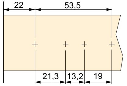 2 pezzi elegante chiusura a scatto, superficie: grigio, 62 mm (2-7/16"), versione: amagnetica, 2033821. Robusta chiusura push-to-open per ante di mobili, ante di armadi, sportelli e molto altro, di EMUCA - immagine 3