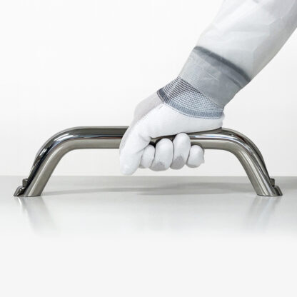 Maniglia per mobili in acciaio inossidabile SUS316, 275,5 mm (10,9″) MG-250. Impugnatura solida e robusta in acciaio inossidabile V4A (1.4401, SUS316) resistente alla corrosione per strutture di alta qualità, aree esterne, ambienti umidi, difficili e altamente corrosivi di Sugatsune / LAMP® (Giappone) - immagine 3