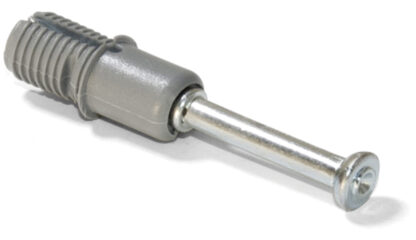 20 bulloni ad espansione, in acciaio e plastica, superficie: zincata, 31,6 mm (1-1/4"), 5912905. Tassello di collegamento divaricabile per connettori eccentrici, ripiani, parti di armadi e molto altro, di EMUCA - immagine 2