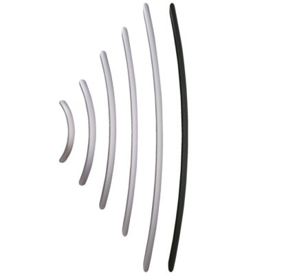 Maniglia in solida cassa in lega di alluminio industriale, finitura anodizzata nera, 816 mm (32,2"), SOR-800BL. Maniglia in alluminio high-tech per macchine di produzione, attrezzature di laboratorio, attrezzature industriali e molto altro, di Sugatsune / - immagine 3