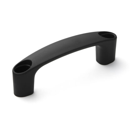 Maniglia robusta di alta qualità in nylon rinforzato, nero con cappucci di copertura gialli, 120 mm (4,8") MJH-120-YE. Manico per macchine MJH-120-YE per armadi industriali, attrezzature di produzione, ingegneria meccanica, di Sugatsune / LAMP® (Giappone) - immagine 6
