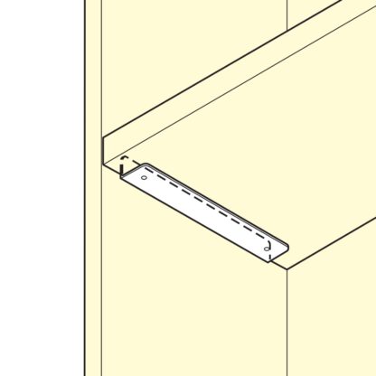 2 pezzi di staffe per ripiani in acciaio inossidabile di alta qualità, realizzate in solido acciaio inossidabile, capacità di carico: 130 kg (287 libbre), 280 mm (11,1"), SSA-280H. Reggimensola per bagno, hotel, sauna, esterno e molto altro, di Sugatsune  - immagine 4