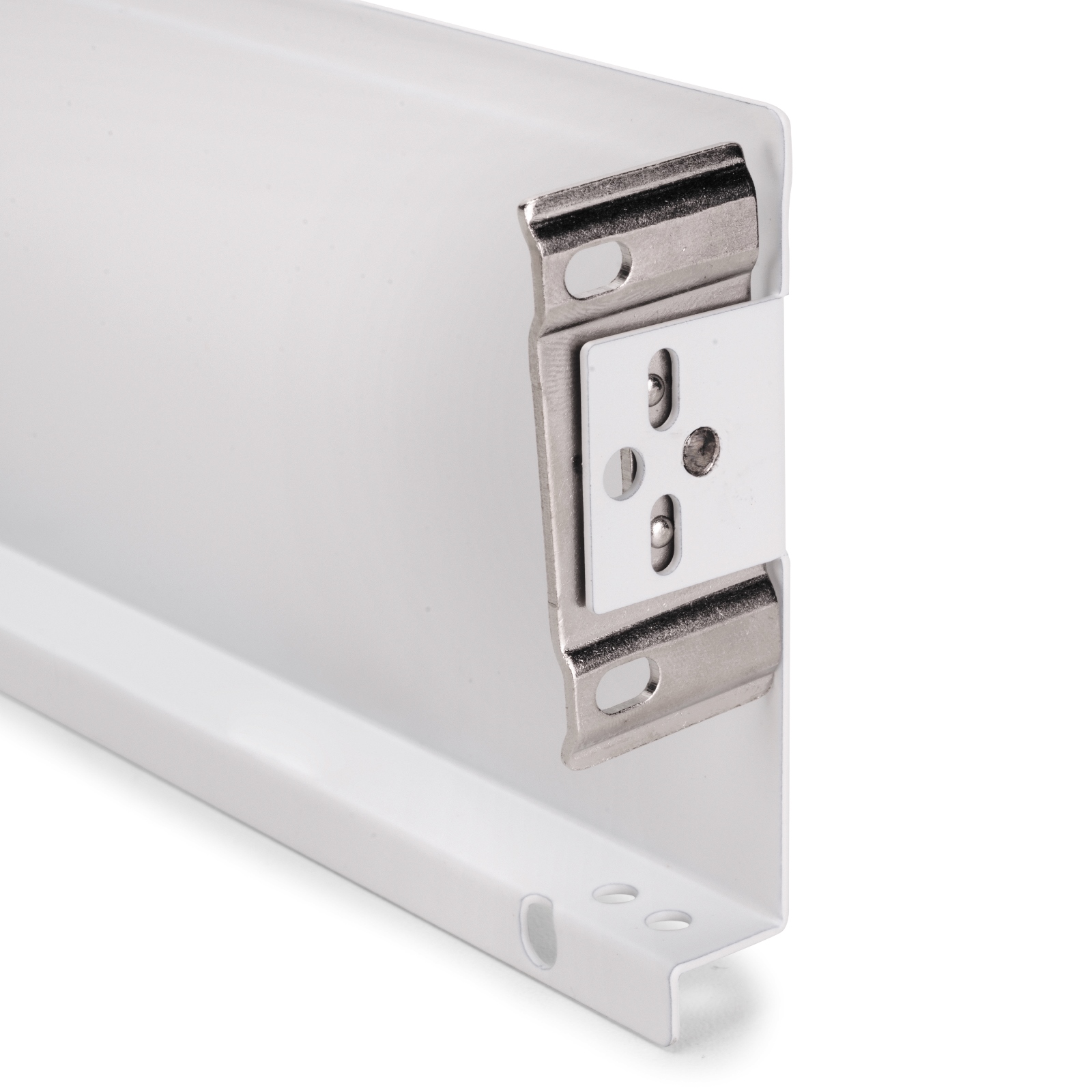 Set di cassetti, con telaio extra sottile, altezza telaio 88 mm (3-15/32"), superficie: bianco, 300 mm (11-13/16"), versione: estrazione parziale con chiusura ammortizzata, 3275012. Pratico set di cassetti per mobili da cucina e molto altro, di EMUCA - immagine 3