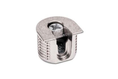 20 pezzi di collegamento eccentrico stabile ⌀20 mm con flangia e rivestimento esterno ad artiglio per piastra di spessore 19 mm (3/4"), in zama, 8070907. Robusto connettore eccentrico per il collegamento di mobili e molto altro, di EMUCA - immagine 5