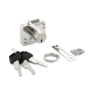 Serratura dell'armadietto, con chiave uguale 2550-24-DN-D, di Sugatsune / LAMP (Giappone)