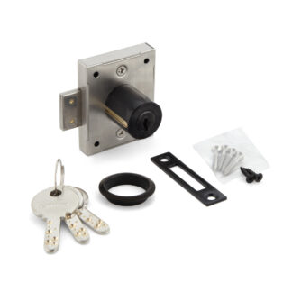 Serratura per armadietti, con chiave simile 7810-24BL-D, di Sugatsune / LAMP (Giappone)