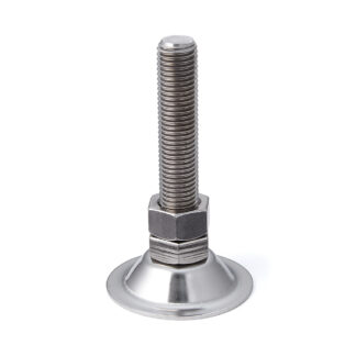 Aliante livellante, ADPS75-20-100 in acciaio inossidabile, di Sugatsune / LAMP (Giappone)