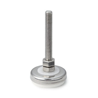 Aliante livellante, acciaio inox ADWHS40-8-60, di Sugatsune / LAMP (Giappone)