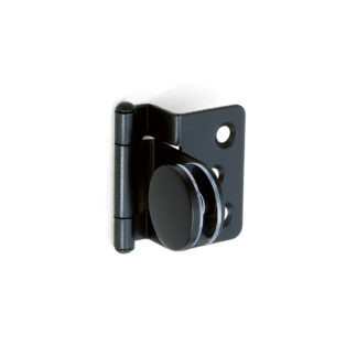 Cerniera per porta in vetro, GH34-8BL semi-superficiata, di Sugatsune / LAMP (Giappone)