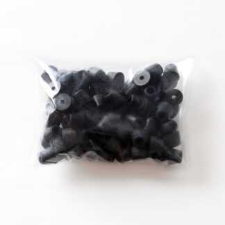 Piede regolabile, gomma, pacchetto da 100 K-12-P100, di Sugatsune / LAMP (Giappone)