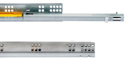 Guide sottopavimento, capacità di carico: 25 kg (56 lbs), 400 mm (15-3/4"), Design: Estrazione parziale con apertura a pressione, 3123305. Cassetti sottopavimento di alta qualità per cassetti in legno, ripiani in legno e molto altro, di EMUCA - immagine 5
